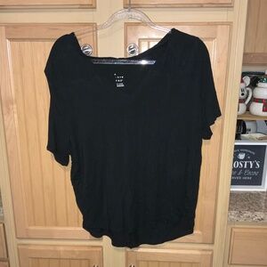 Women’s black a new day top preowned size XXL